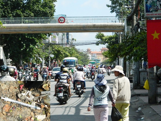 Cầu bộ hành nhếch nhác, vẫn quyết xây thêm - ảnh 1