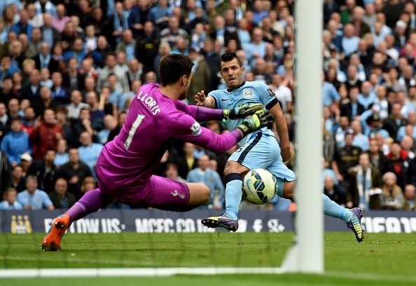 Aguero lập 'poker', Man City đại thắng Tottenham - ảnh 1