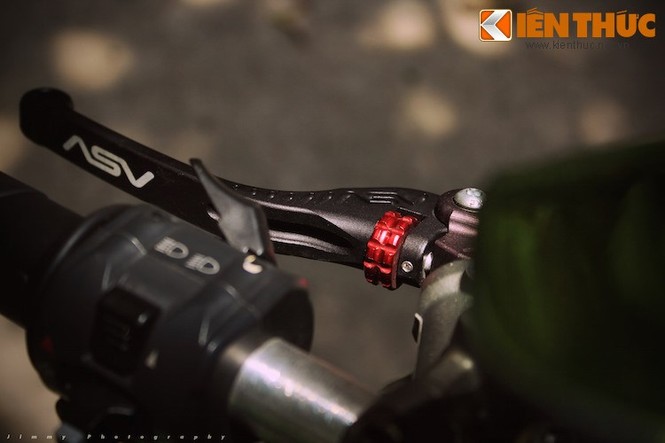 Ducati 899 Panigale độ phong cách 'Người khổng lồ xanh' cực độc - ảnh 6