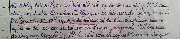 Vỡ bụng với bài văn tiết lộ nhiều trò nghịch phá của học sinh lớp 6 - ảnh 1