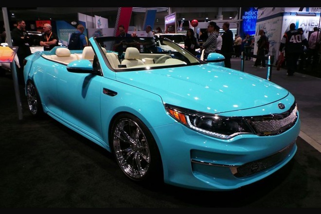 Tròn mắt trước 10 xe độ lạ nhất tại SEMA 2015 - ảnh 3