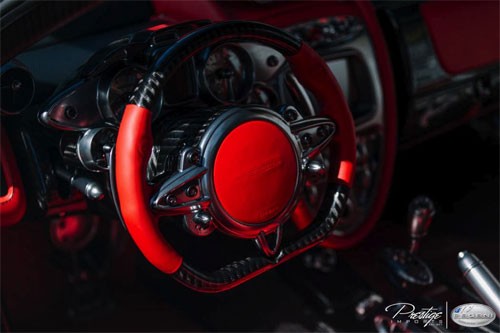 Cận cảnh siêu xe Pagani Huayra Volcan của đại gia Mỹ - ảnh 6