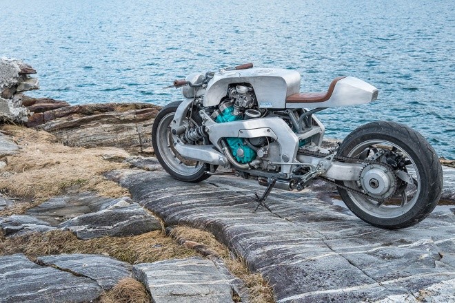 Yamaha GTS1000 - 'quái thú' phá cách của thợ Na Uy - ảnh 2