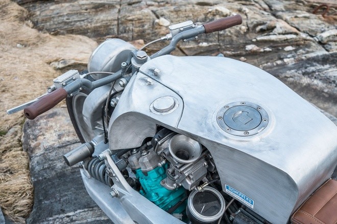 Yamaha GTS1000 - 'quái thú' phá cách của thợ Na Uy - ảnh 4