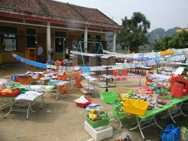 Mưa lũ tàn phá trường học, cơ sở giáo dục ở Quảng Bình - ảnh 1