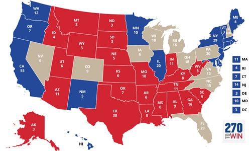 Cuộc chiến sinh tử của Clinton và Trump tại các bang chiến trường - ảnh 3