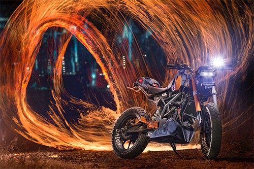 Tròn mắt với KTM Duke 200 độ kỳ quái - ảnh 2