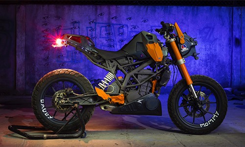Tròn mắt với KTM Duke 200 độ kỳ quái - ảnh 4
