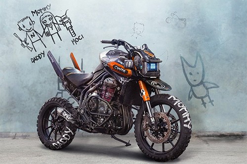 Tròn mắt với KTM Duke 200 độ kỳ quái - ảnh 1