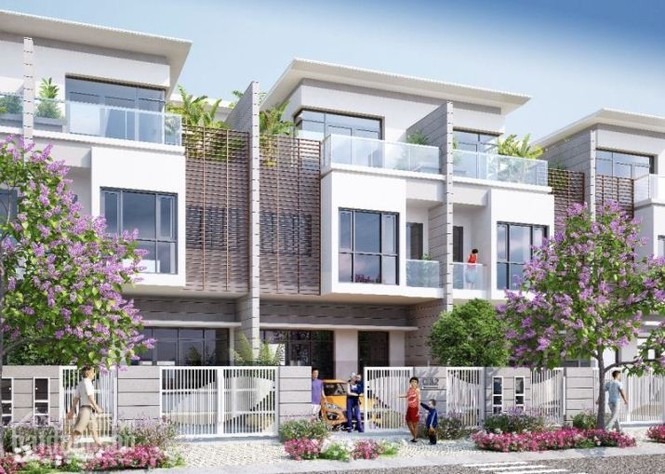 Biệt thự song lập 'đôi lứa xứng đôi' đẹp mê hồn - ảnh 13