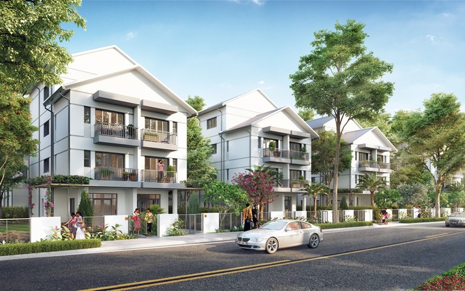 Biệt thự song lập 'đôi lứa xứng đôi' đẹp mê hồn - ảnh 10