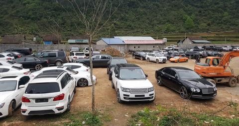 Cao Bằng nói gì về 50 siêu xe phơi trên đất trống? - ảnh 9