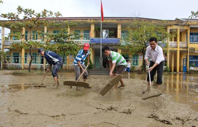 dọn dẹp trường lớp - ảnh 2