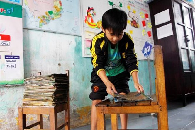 dọn dẹp trường lớp - ảnh 6