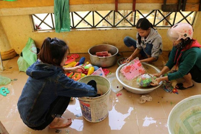 dọn dẹp trường lớp - ảnh 7