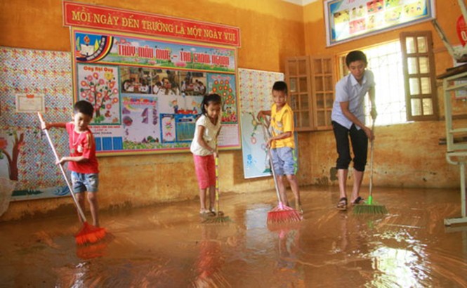 dọn dẹp trường lớp - ảnh 9