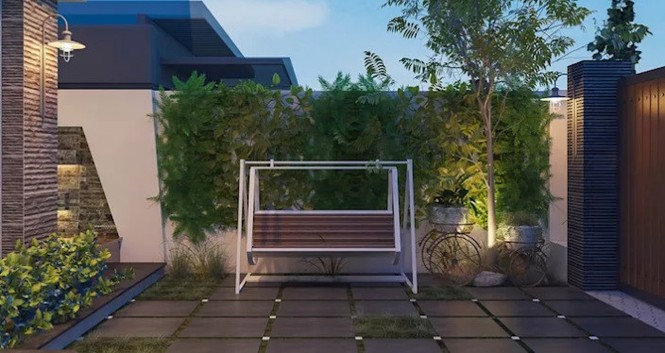 Mê mẩn biệt thự vườn xanh mát mắt ở Hà Nội - ảnh 11