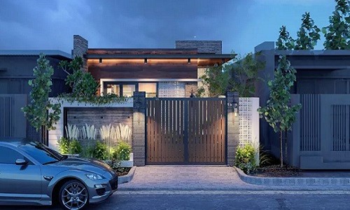 Mê mẩn biệt thự vườn xanh mát mắt ở Hà Nội - ảnh 1