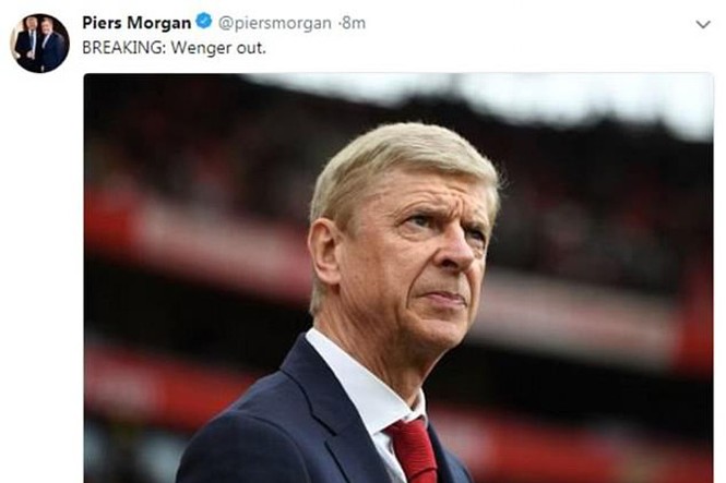 CĐV nổi tiếng Arsenal phũ phàng với Wenger - ảnh 1