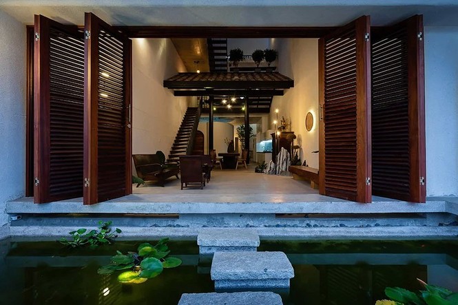Cũ và mới, hiện đại và truyền thống hài hòa trong ngôi nhà 3 thế hệ - ảnh 2
