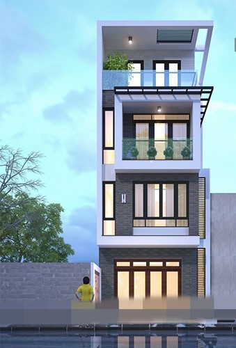 Đã mắt với 10 mẫu nhà phố 4 tầng chỉ 900 triệu đồng - ảnh 4