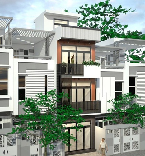 Đã mắt với 10 mẫu nhà phố 4 tầng chỉ 900 triệu đồng - ảnh 5
