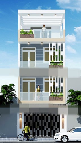 Đã mắt với 10 mẫu nhà phố 4 tầng chỉ 900 triệu đồng - ảnh 6