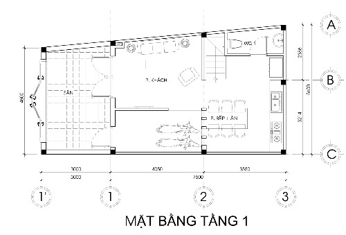 Xây nhà 2,5 tầng tuyệt đẹp chỉ với 700 triệu - ảnh 1