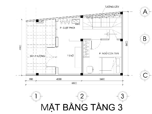 Xây nhà 2,5 tầng tuyệt đẹp chỉ với 700 triệu - ảnh 3