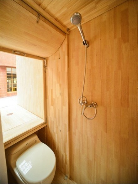 Độc đáo căn nhà gỗ 7m2 của sinh viên có thể chuyển đi khắp nơi - ảnh 3