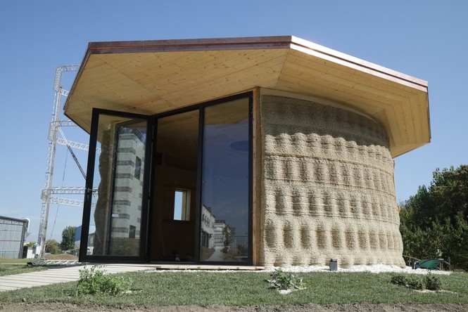 Ngôi nhà xây bằng công nghệ in 3D đầu tiên được làm từ... bùn - ảnh 3