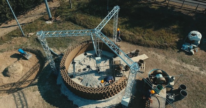 Ngôi nhà xây bằng công nghệ in 3D đầu tiên được làm từ... bùn - ảnh 6