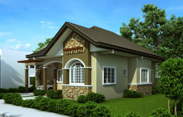 Mẫu nhà 1 tầng 800 triệu đồng đẹp như biệt thự hạng sang - ảnh 1