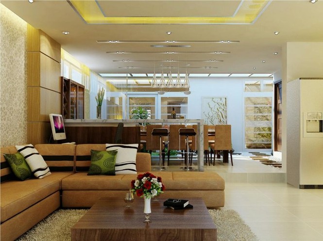 Mẫu nhà ống một tầng siêu đẹp, chi phí chỉ 320 triệu đồng - ảnh 3
