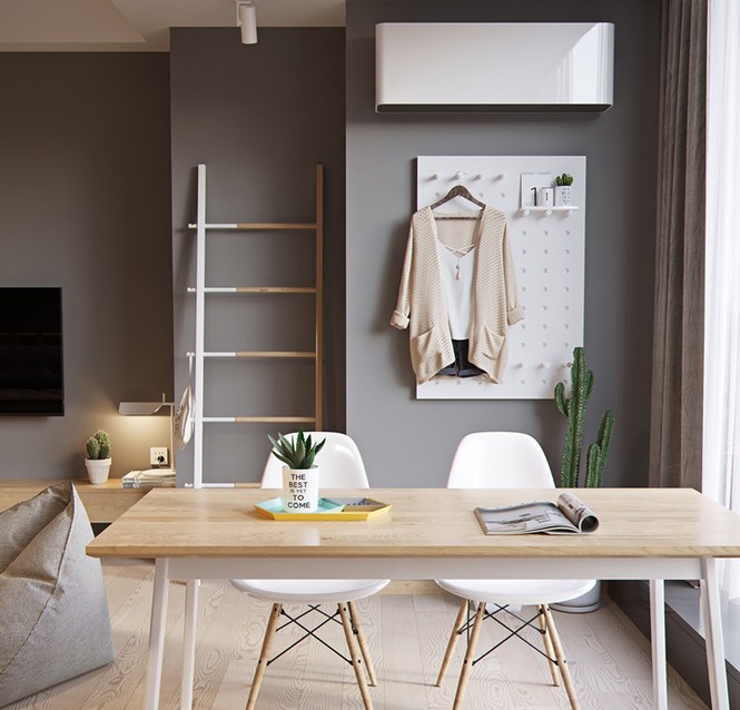 Căn hộ 60 m2 rộng rãi không ngờ nhờ bỏ tường ngăn - ảnh 5