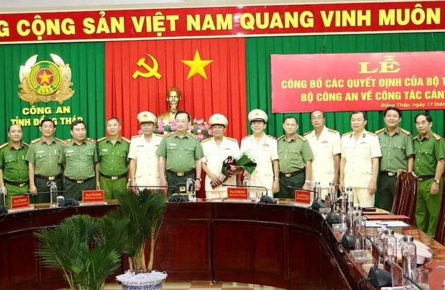 Giám đốc công an Vĩnh Long sang làm Giám đốc công an Đồng Tháp - ảnh 1