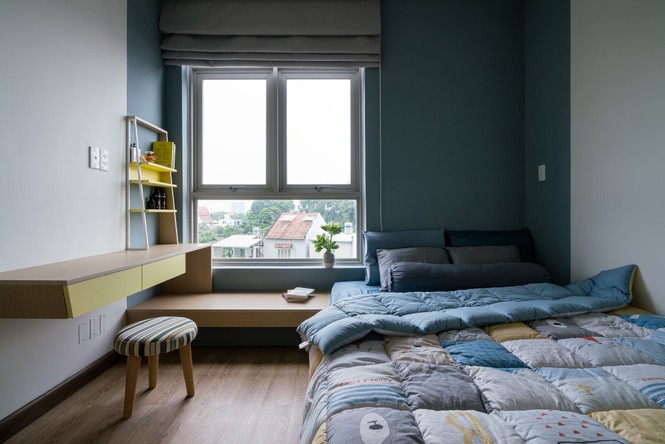 Căn hộ thoáng đãng, ngập tràn sắc xanh khiến mọi người mê mệt - ảnh 8
