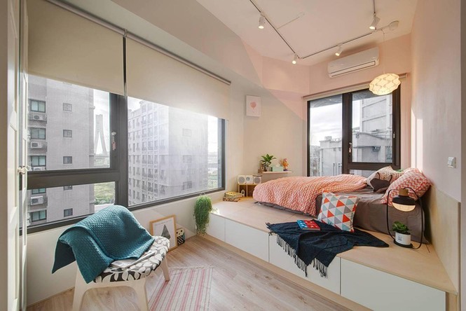 Căn hộ 30m2 có tầng lửng rộng khó tin sau cải tạo - ảnh 6