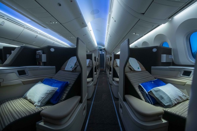 Boeing 787-9 Dreamliner đầu tiên cất cánh về với đội bay của Bamboo Airways - ảnh 4