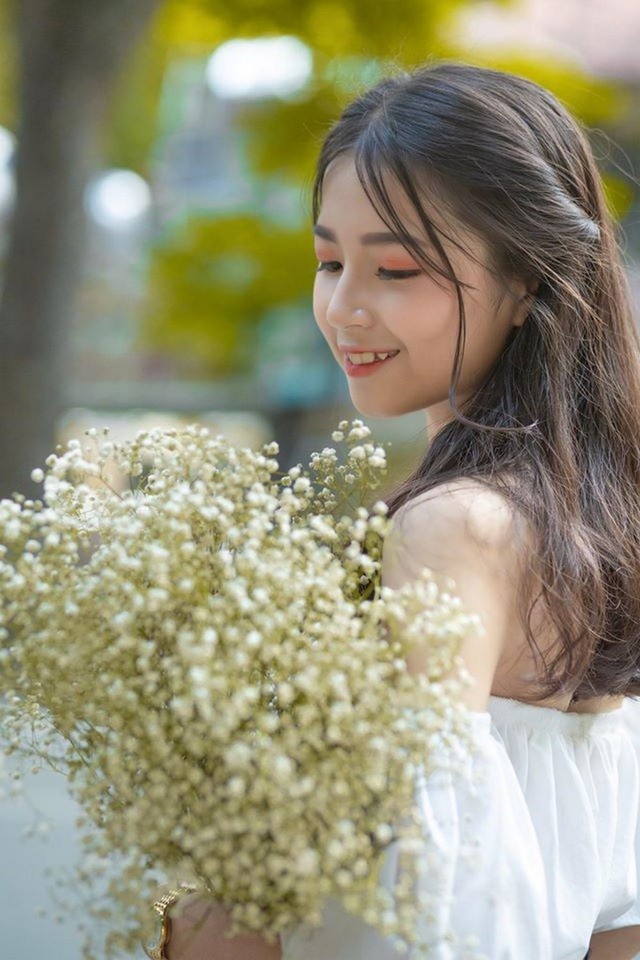Nữ sinh Hà thành 'gieo thương nhớ' với góc nghiêng xinh đẹp - ảnh 3