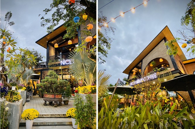 Ngôi nhà kết hợp quán cafe đẹp lạ nhờ nghệ thuật xếp gạch gây mê - ảnh 1