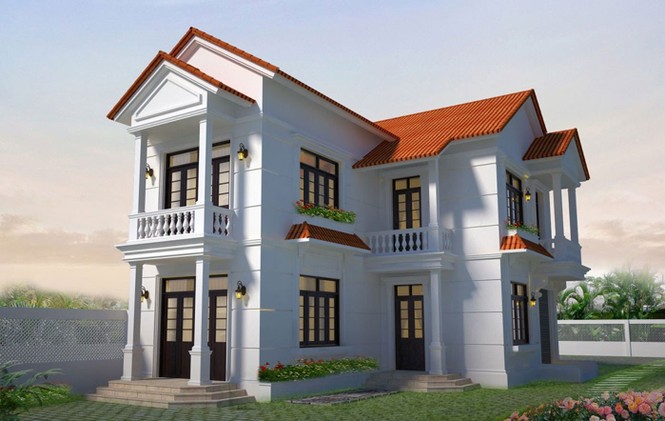 Những mẫu nhà 2 tầng đẹp, đơn giản  - ảnh 5