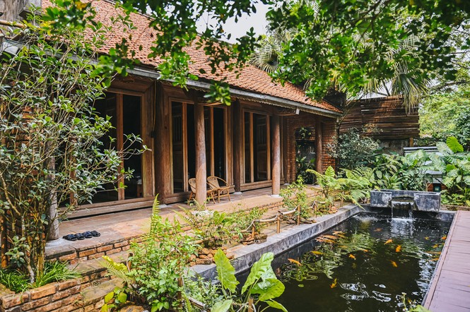 Mê mẩn khu nhà trên núi có ao đầy cá, vườn trĩu quả - ảnh 6