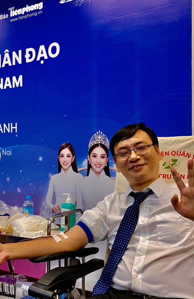Những người đặc biệt tại ngày hội hiến máu ở Đồng Nai - ảnh 19