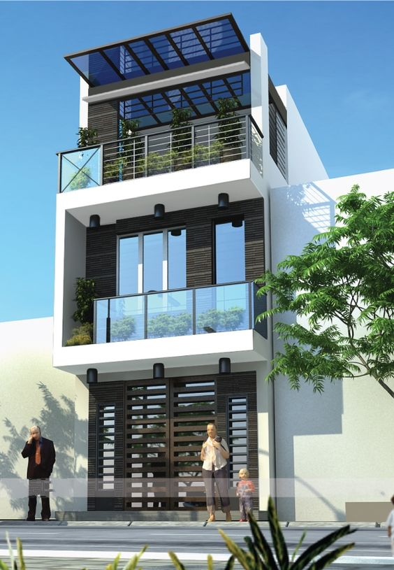 Mê mẩn 10 mẫu nhà ống đẹp 'bất chấp thời gian' - ảnh 9