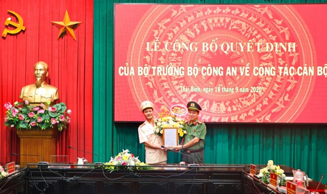 Bổ nhiệm lãnh đạo 4 cơ quan Công an - ảnh 1