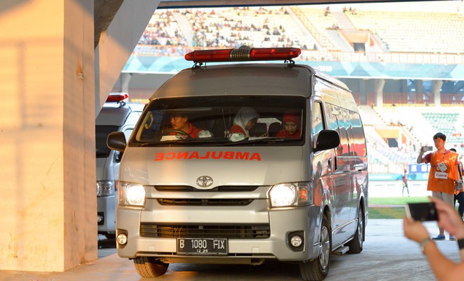 Tiền vệ Olympic Việt Nam nhập viện sau trận đấu với Nhật Bản - ảnh 2