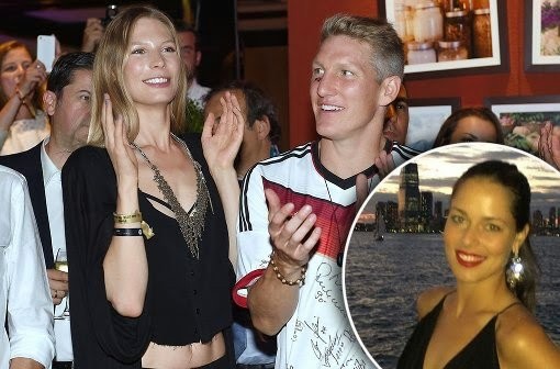 Chán mỹ nhân quần vợt, Schweinsteiger nối duyên với tình cũ - ảnh 1