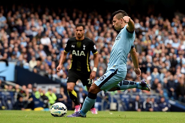 Aguero lập 'poker', Man City đại thắng Tottenham - ảnh 7