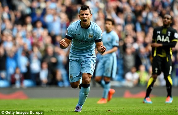 Aguero lập 'poker', Man City đại thắng Tottenham - ảnh 4